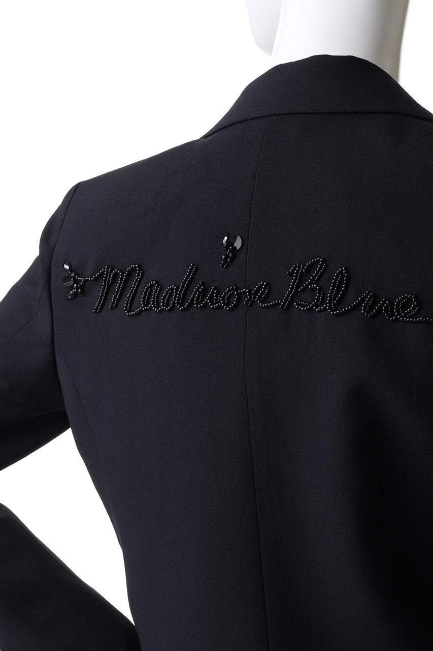 【マディソンブルー/MADISONBLUE】のCUSTOM BLEECKER W6B BLAZER W6Bブレザー 人気、トレンドファッション・服の通販 founy(ファニー) ファッション Fashion レディースファッション Fashion for Women アウター Coat / Outerwear Collection レディースジャケット・軽アウター Jackets ジャケット Jacket, Outerwear スタイリッシュ Stylish, Fashionable スポーティ Sporty, Casual Athletic テーラード Tailored, Tailored Fit パターン Pattern, Design Print フォルム Silhouette, Form フロント Front, Front Design ポケット Pocket, Pocket Detail メタル Metal, Metal Parts モダン Modern, Contemporary 定番 Standard, Basic Item 新作・新入荷 New Arrivals / New In other-7|ID: prp329100004775399 ipo3291000000034615231