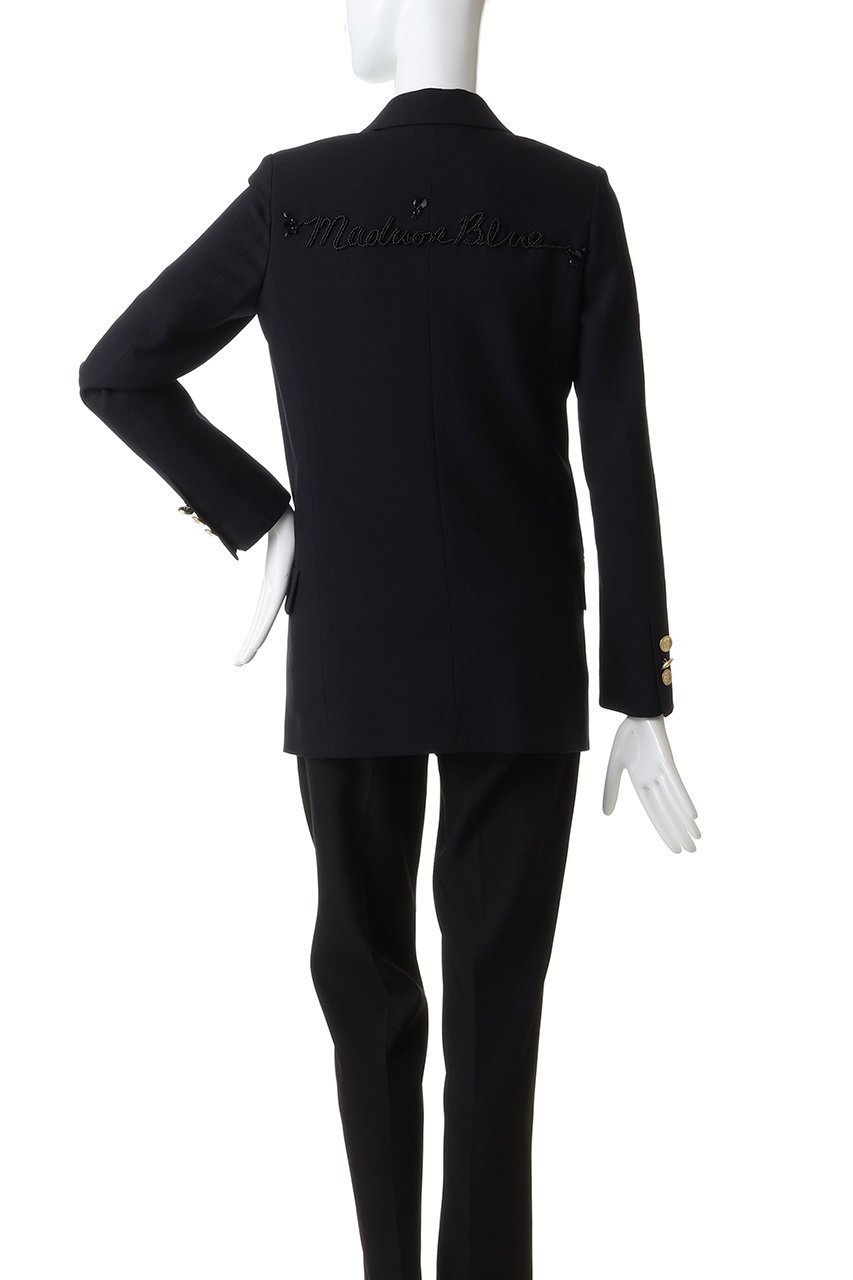 【マディソンブルー/MADISONBLUE】のCUSTOM BLEECKER W6B BLAZER W6Bブレザー 人気、トレンドファッション・服の通販 founy(ファニー) 　ファッション　Fashion　レディースファッション　Fashion for Women　アウター　Coat / Outerwear Collection　レディースジャケット・軽アウター　Jackets　ジャケット　Jacket, Outerwear　スタイリッシュ　Stylish, Fashionable　スポーティ　Sporty, Casual Athletic　テーラード　Tailored, Tailored Fit　パターン　Pattern, Design Print　フォルム　Silhouette, Form　フロント　Front, Front Design　ポケット　Pocket, Pocket Detail　メタル　Metal, Metal Parts　モダン　Modern, Contemporary　定番　Standard, Basic Item　other-4|ID: prp329100004775399 ipo3291000000035413368