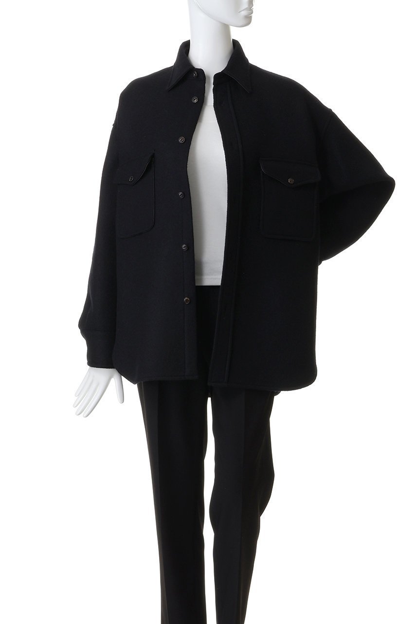 【マディソンブルー/MADISONBLUE】のCPO JK WOOL ウールCPOジャケット 人気、トレンドファッション・服の通販 founy(ファニー) 　ファッション　Fashion　レディースファッション　Fashion for Women　アウター　Coat / Outerwear Collection　レディースジャケット・軽アウター　Jackets　ブルゾンジャケット・スポーティアウター　Blouson Jackets　インナー　Innerwear　ジャケット　Jacket, Outerwear　ツイル　Twist, Twisted Detail　フォルム　Silhouette, Form　ブルゾン　Blouson, Bomber Jacket　エレガント 上品　Elegant　other-6|ID: prp329100004775400 ipo3291000000036847249