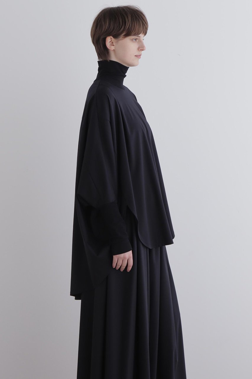 【ル フィル/LE PHIL】のコンパクトポンチオーバーサイズハイネック 人気、トレンドファッション・服の通販 founy(ファニー) 　ファッション　Fashion　レディースファッション　Fashion for Women　トップス・カットソー　Cut & Sew Tops　シャツ・ブラウス・オフィスカジュアル　Elegant Blouses & Button-Ups　コンパクト　Compact, Small Size　スリーブ　Sleeve, Long Sleeve / Short Sleeve　バランス　Balance, Style Balance　フェミニン　Feminine, Girly　ロング　Long, Long-Length　再入荷　Restock / Back in Stock　other-3|ID: prp329100004775405 ipo3291000000034615271