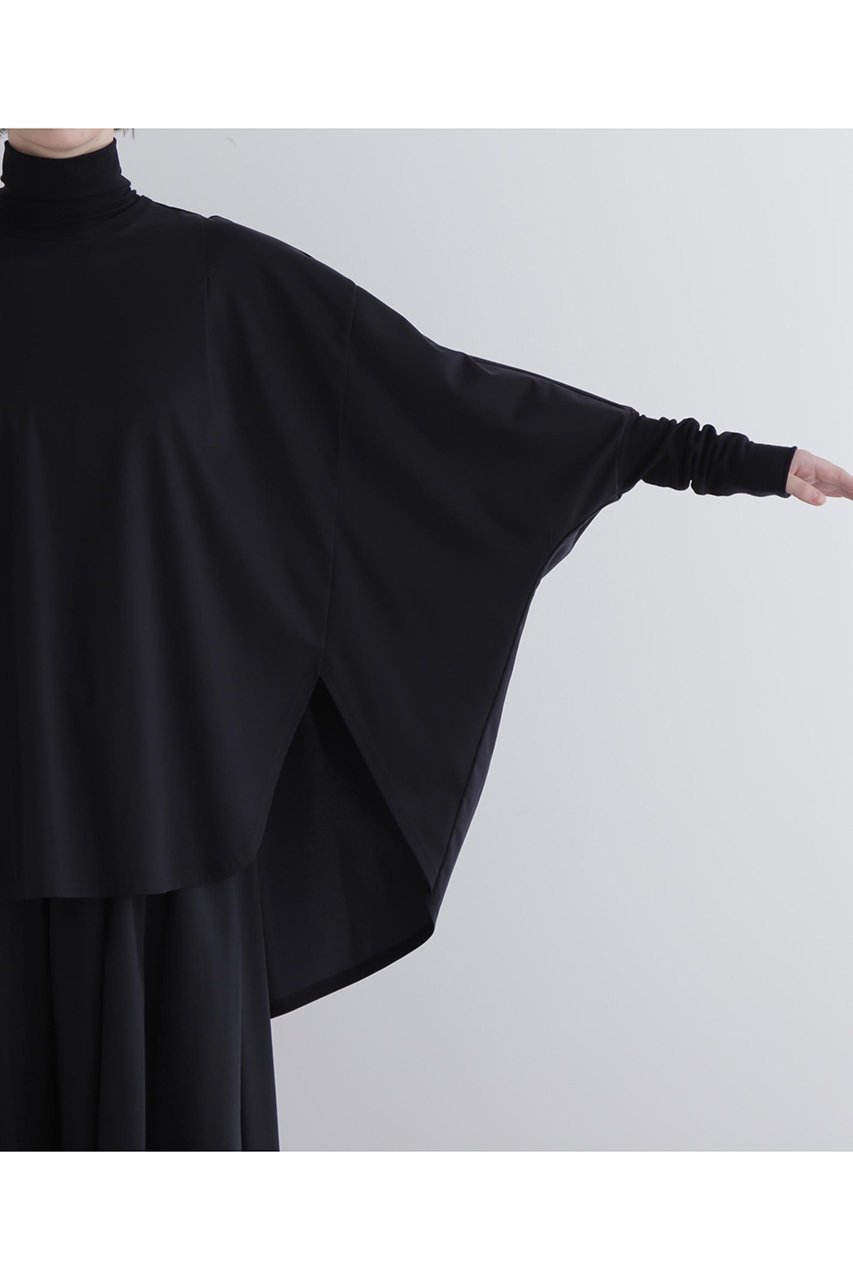 【ル フィル/LE PHIL】のコンパクトポンチオーバーサイズハイネック 人気、トレンドファッション・服の通販 founy(ファニー) 　ファッション　Fashion　レディースファッション　Fashion for Women　トップス・カットソー　Cut & Sew Tops　シャツ・ブラウス・オフィスカジュアル　Elegant Blouses & Button-Ups　コンパクト　Compact, Small Size　スリーブ　Sleeve, Long Sleeve / Short Sleeve　バランス　Balance, Style Balance　フェミニン　Feminine, Girly　ロング　Long, Long-Length　再入荷　Restock / Back in Stock　other-7|ID: prp329100004775405 ipo3291000000034615278