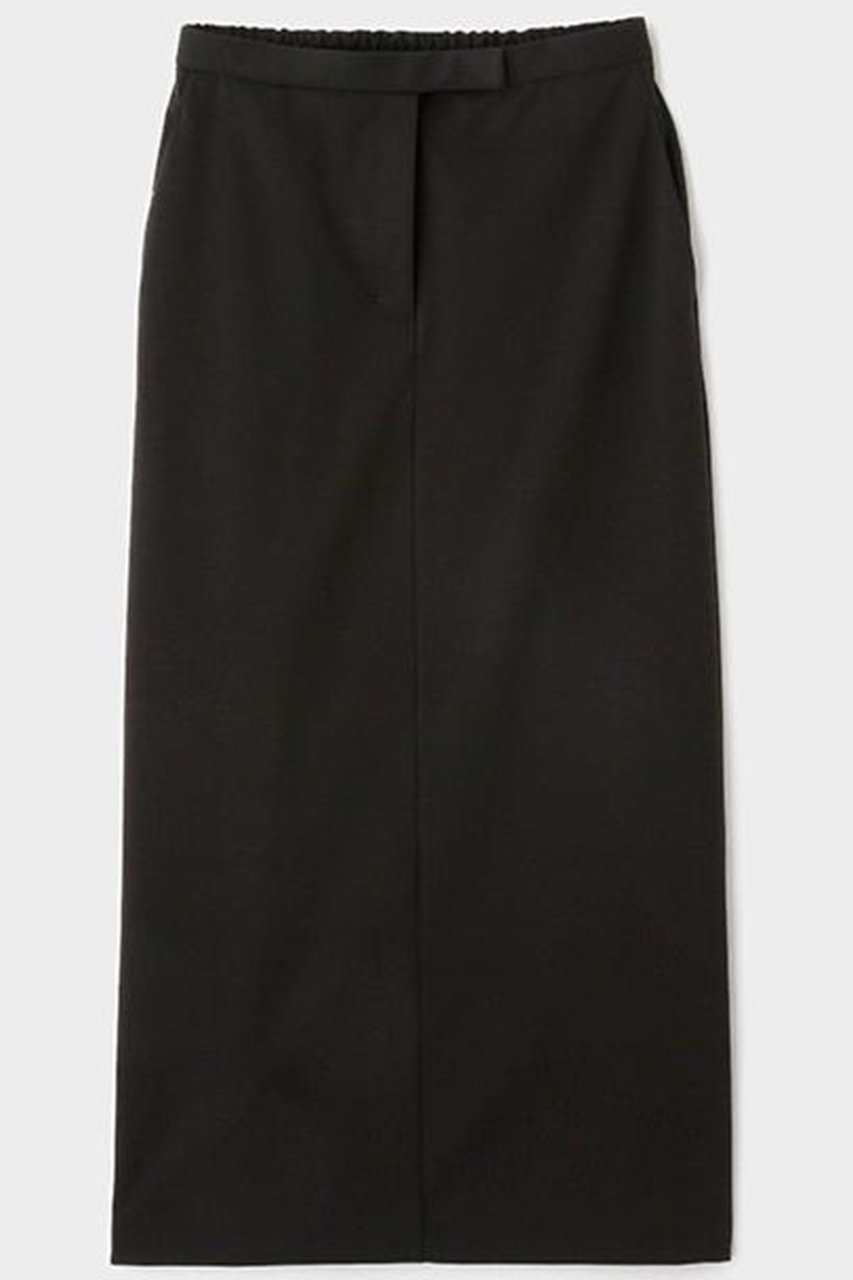 【ル フィル/LE PHIL】のコンパクトポンチスカート インテリア・キッズ・メンズ・レディースファッション・服の通販 founy(ファニー) 　ファッション　Fashion　レディースファッション　Fashion for Women　スカート　Skirts　ロングスカート　Long Skirts / Maxi & Midi Skirts　なめらか　Smooth, Silky Texture　カットソー　Cut and Sewn Top　スタンダード　Standard, Basic　タイトスカート　Pencil Skirt, Tight Skirt　ドレープ　Drape, Draping Fabric　フィット　Fit, Slim Fit　ロング　Long, Long-Length　再入荷　Restock / Back in Stock　ブラック|ID: prp329100004775407 ipo3291000000034615281