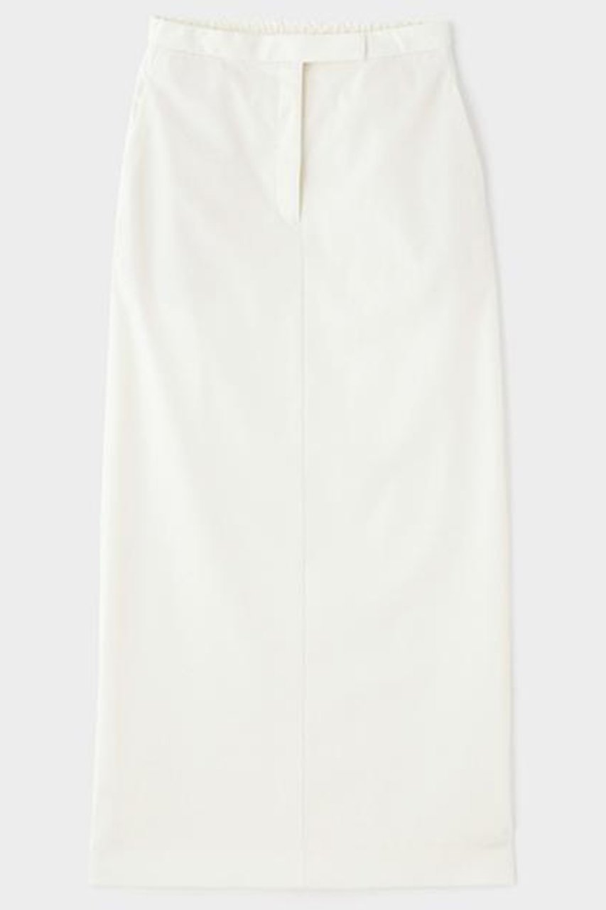 【ル フィル/LE PHIL】のコンパクトポンチスカート インテリア・キッズ・メンズ・レディースファッション・服の通販 founy(ファニー) 　ファッション　Fashion　レディースファッション　Fashion for Women　スカート　Skirts　ロングスカート　Long Skirts / Maxi & Midi Skirts　なめらか　Smooth, Silky Texture　カットソー　Cut and Sewn Top　スタンダード　Standard, Basic　タイトスカート　Pencil Skirt, Tight Skirt　ドレープ　Drape, Draping Fabric　フィット　Fit, Slim Fit　ロング　Long, Long-Length　再入荷　Restock / Back in Stock　ホワイト|ID: prp329100004775407 ipo3291000000034615282