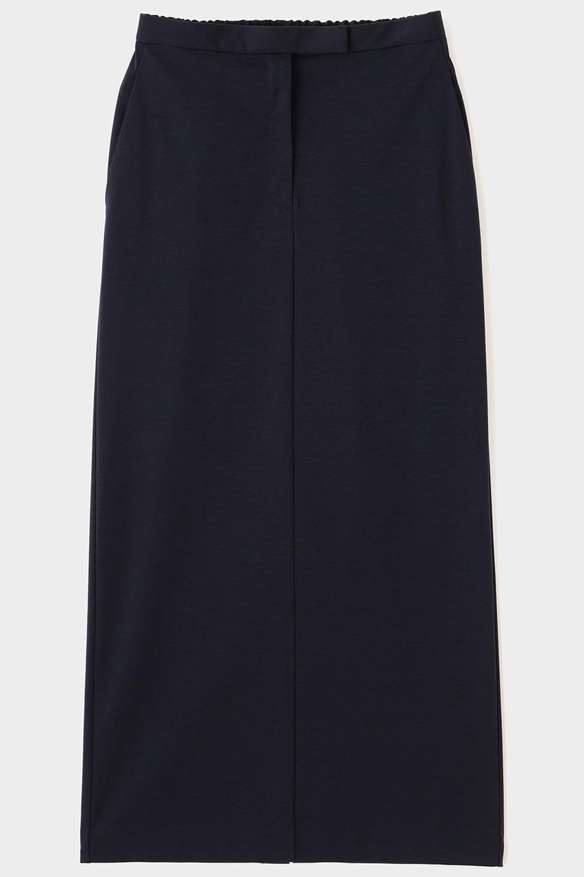 【ル フィル/LE PHIL】のコンパクトポンチスカート インテリア・キッズ・メンズ・レディースファッション・服の通販 founy(ファニー) 　ファッション　Fashion　レディースファッション　Fashion for Women　スカート　Skirts　ロングスカート　Long Skirts / Maxi & Midi Skirts　なめらか　Smooth, Silky Texture　カットソー　Cut and Sewn Top　スタンダード　Standard, Basic　タイトスカート　Pencil Skirt, Tight Skirt　ドレープ　Drape, Draping Fabric　フィット　Fit, Slim Fit　ロング　Long, Long-Length　再入荷　Restock / Back in Stock　ネイビー|ID: prp329100004775407 ipo3291000000034615284