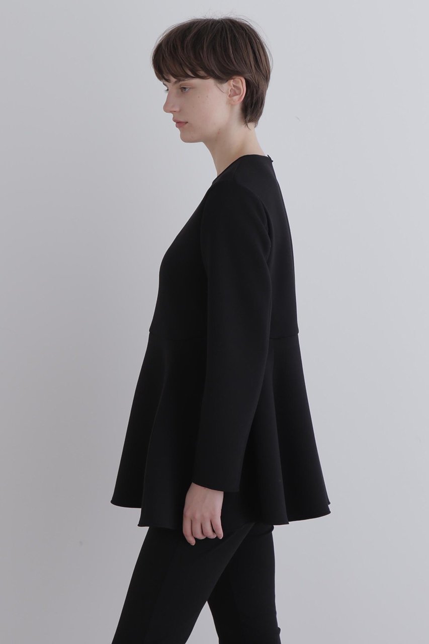 【ル フィル/LE PHIL】のダンボールサイドタックブラウス 人気、トレンドファッション・服の通販 founy(ファニー) 　ファッション　Fashion　レディースファッション　Fashion for Women　トップス・カットソー　Cut & Sew Tops　シャツ・ブラウス・オフィスカジュアル　Elegant Blouses & Button-Ups　スリーブ　Sleeve, Long Sleeve / Short Sleeve　セットアップ　Set-Up, Coordinated Outfit　フォルム　Silhouette, Form　フレア　Flare, Flared　ペプラム　Peplum, Flared Hem　ロング　Long, Long-Length　再入荷　Restock / Back in Stock　other-3|ID: prp329100004775409 ipo3291000000034615297