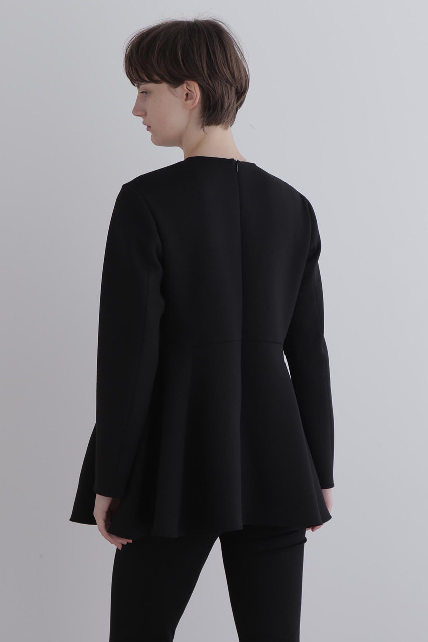 【ル フィル/LE PHIL】のダンボールサイドタックブラウス 人気、トレンドファッション・服の通販 founy(ファニー) 　ファッション　Fashion　レディースファッション　Fashion for Women　トップス・カットソー　Cut & Sew Tops　シャツ・ブラウス・オフィスカジュアル　Elegant Blouses & Button-Ups　スリーブ　Sleeve, Long Sleeve / Short Sleeve　セットアップ　Set-Up, Coordinated Outfit　フォルム　Silhouette, Form　フレア　Flare, Flared　ペプラム　Peplum, Flared Hem　ロング　Long, Long-Length　再入荷　Restock / Back in Stock　other-4|ID: prp329100004775409 ipo3291000000034615299