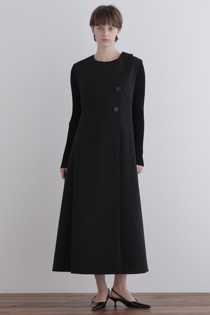 【ル フィル/LE PHIL】のジレロングワンピース インテリア・キッズ・メンズ・レディースファッション・服の通販 founy(ファニー) https://founy.com/ ファッション Fashion レディースファッション Fashion for Women アウター Coat / Outerwear Collection ワンピース Dresses チュニック Tunic Tops & Dresses クラシック Classic, Timeless Style ダブル Double, Double-Breasted チュニック Tunic, Long Top ハイネック High Neck, Mock Neck バランス Balance, Style Balance フロント Front, Front Design ロング Long, Long-Length エレガント 上品 Elegant 再入荷 Restock / Back in Stock |ID: prp329100004775411 ipo3291000000034615305