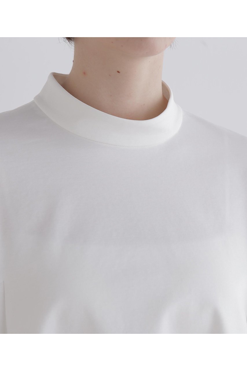 【ル フィル/LE PHIL】のハイストレッチポンチスタンドカラーブラウス 人気、トレンドファッション・服の通販 founy(ファニー) 　ファッション　Fashion　レディースファッション　Fashion for Women　トップス・カットソー　Cut & Sew Tops　シャツ・ブラウス・オフィスカジュアル　Elegant Blouses & Button-Ups　クール　Cool, Chic　コンパクト　Compact, Small Size　ストレッチ　Stretch, Stretchy Fabric　スリーブ　Sleeve, Long Sleeve / Short Sleeve　ハイネック　High Neck, Mock Neck　フレア　Flare, Flared　フロント　Front, Front Design　ロング　Long, Long-Length　エレガント 上品　Elegant　再入荷　Restock / Back in Stock　other-5|ID: prp329100004775417 ipo3291000000034615343