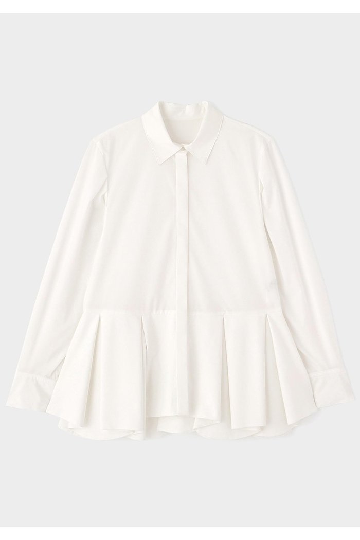 【ル フィル/LE PHIL】のSOLOTEXブロードタックフレアブラウス インテリア・キッズ・メンズ・レディースファッション・服の通販 founy(ファニー) https://founy.com/ ファッション Fashion レディースファッション Fashion for Women トップス・カットソー Cut & Sew Tops シャツ・ブラウス・オフィスカジュアル Elegant Blouses & Button-Ups スタンダード Standard, Basic ストレッチ Stretch, Stretchy Fabric スリーブ Sleeve, Long Sleeve / Short Sleeve フロント Front, Front Design ブロード Broadcloth, Fine Cotton ロング Long, Long-Length 再入荷 Restock / Back in Stock |ID: prp329100004775419 ipo3291000000034615347