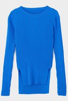 【ル フィル/LE PHIL】のワイドリブロングスリーブニット ブルー|ID: prp329100004775421 ipo3291000000034615376