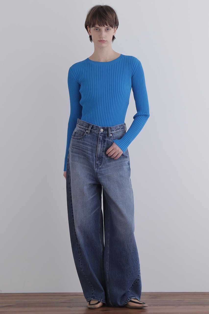 【ル フィル/LE PHIL】のワイドリブロングスリーブニット 人気、トレンドファッション・服の通販 founy(ファニー) ファッション Fashion レディースファッション Fashion for Women トップス・カットソー Cut & Sew Tops ニット Knit Tops & Sweaters カジュアルプルオーバー・ニットトップス Pullovers & Knit Tops / Casual Pullovers なめらか Smooth, Silky Texture インナー Innerwear ストレッチ Stretch, Stretchy Fabric スリーブ Sleeve, Long Sleeve / Short Sleeve フレア Flare, Flared ワイドリブ Wide Rib, Wide Ribbed Knit エレガント 上品 Elegant 再入荷 Restock / Back in Stock other-3|ID: prp329100004775421 ipo3291000000034615378