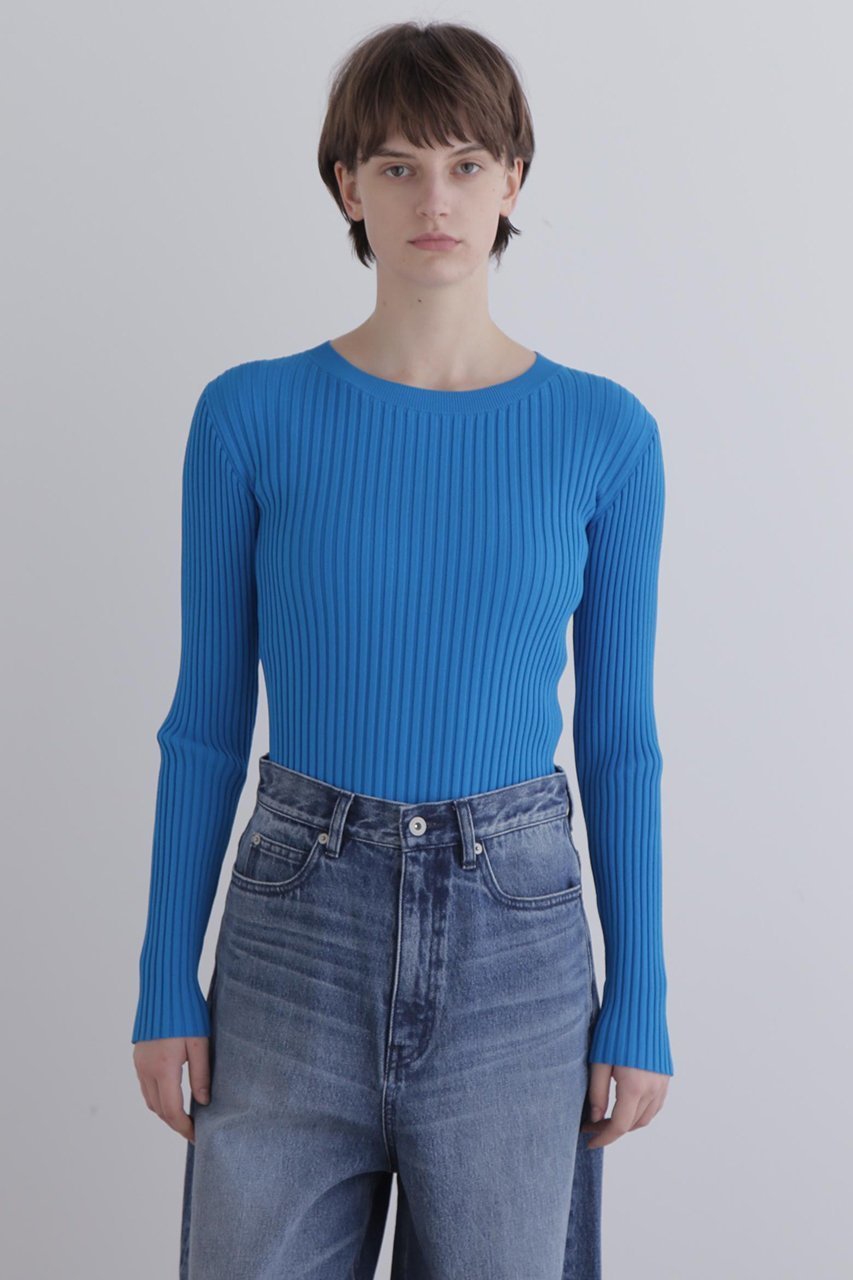 【ル フィル/LE PHIL】のワイドリブロングスリーブニット 人気、トレンドファッション・服の通販 founy(ファニー) ファッション Fashion レディースファッション Fashion for Women トップス・カットソー Cut & Sew Tops ニット Knit Tops & Sweaters カジュアルプルオーバー・ニットトップス Pullovers & Knit Tops / Casual Pullovers なめらか Smooth, Silky Texture インナー Innerwear ストレッチ Stretch, Stretchy Fabric スリーブ Sleeve, Long Sleeve / Short Sleeve フレア Flare, Flared ワイドリブ Wide Rib, Wide Ribbed Knit エレガント 上品 Elegant 再入荷 Restock / Back in Stock other-4|ID: prp329100004775421 ipo3291000000034615379