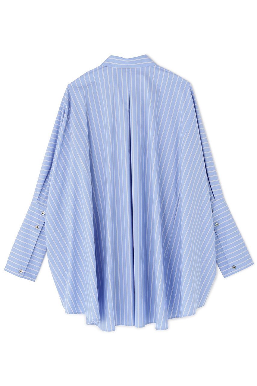 【ル フィル/LE PHIL】のオーバーサイズロングカフスシャツ2 人気、トレンドファッション・服の通販 founy(ファニー) 　ファッション　Fashion　レディースファッション　Fashion for Women　トップス・カットソー　Cut & Sew Tops　シャツ・ブラウス・オフィスカジュアル　Elegant Blouses & Button-Ups　カフス　Cuff Design　スタンダード　Standard, Basic　ストライプ　Stripe, Striped Pattern　スリーブ　Sleeve, Long Sleeve / Short Sleeve　ロング　Long, Long-Length　再入荷　Restock / Back in Stock　other-2|ID: prp329100004775423 ipo3291000000034615392