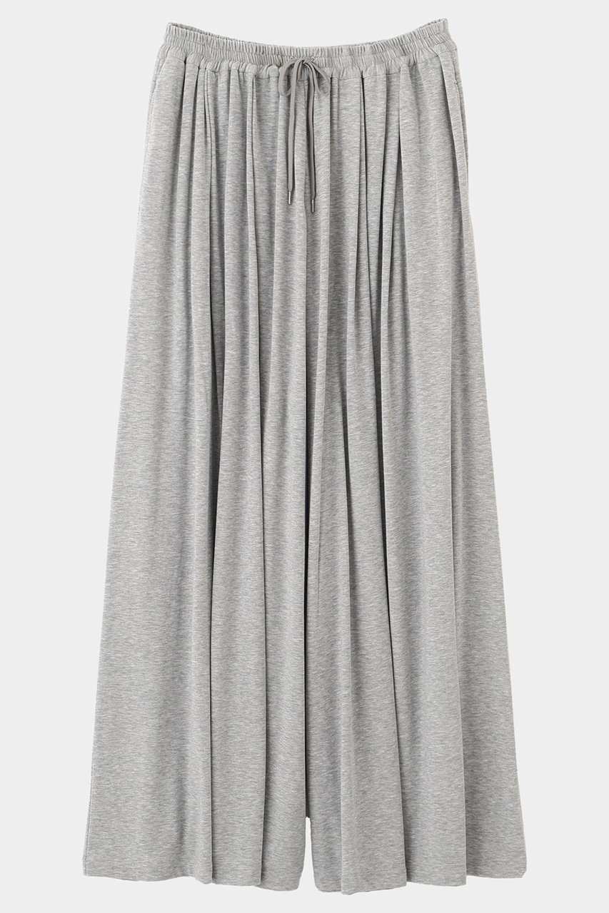 【ル フィル/LE PHIL】のレーヨンギャザーワイドパンツ 人気、トレンドファッション・服の通販 founy(ファニー) 　ファッション　Fashion　レディースファッション　Fashion for Women　パンツ　Pants & Trousers　スタンダード　Standard, Basic　フレア　Flare, Flared　ボトム　Bottoms, Lower Wear　リラックス　Relax, Relaxed Fit　ロング　Long, Long-Length　再入荷　Restock / Back in Stock　定番　Standard, Basic Item　 other-1|ID: prp329100004775424 ipo3291000000034615399