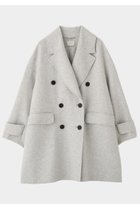 【ル フィル/LE PHIL】のソフトウールリバーオーバーPコート グレー|ID: prp329100004775425 ipo3291000000034615411