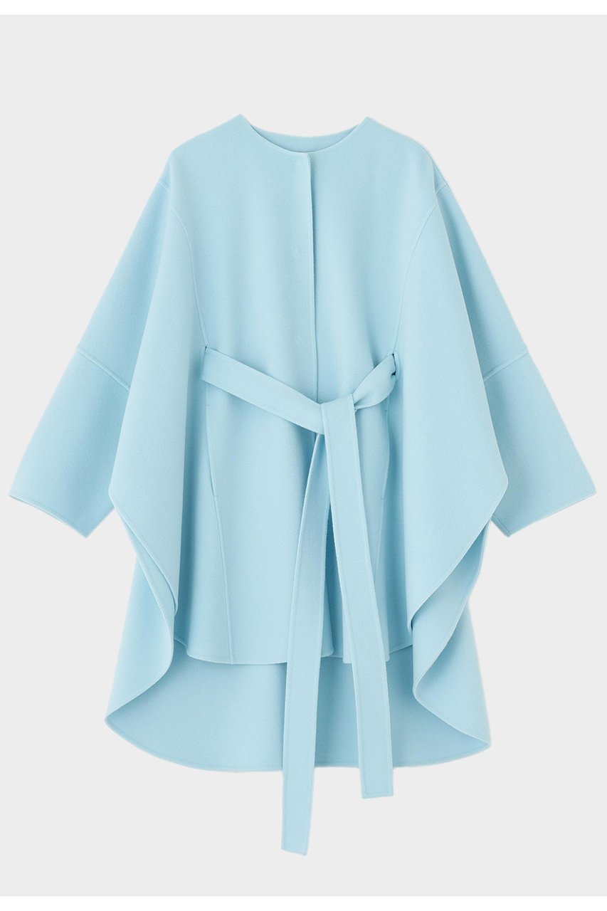 【ル フィル/LE PHIL】のソフトウールリバーポンチョコート インテリア・キッズ・メンズ・レディースファッション・服の通販 founy(ファニー) ファッション Fashion レディースファッション Fashion for Women アウター Coat / Outerwear Collection コート・ロングコート・ピーコート Long Coats, Peacoats & More レディースジャケット・軽アウター Jackets ポンチョ・ケープコート Ponchos & Capes カッティング Cutting Detail ジャケット Jacket, Outerwear ストール Stole, Wrap ハーフ Half, Half-Length ビッグ Big, Oversized フレア Flare, Flared ブランケット Blanket, Throw Blanket ヘムライン Hemline, Bottom Cut リバーシブル Reversible, Two-Sided 再入荷 Restock / Back in Stock ブルー|ID: prp329100004775427 ipo3291000000034615432