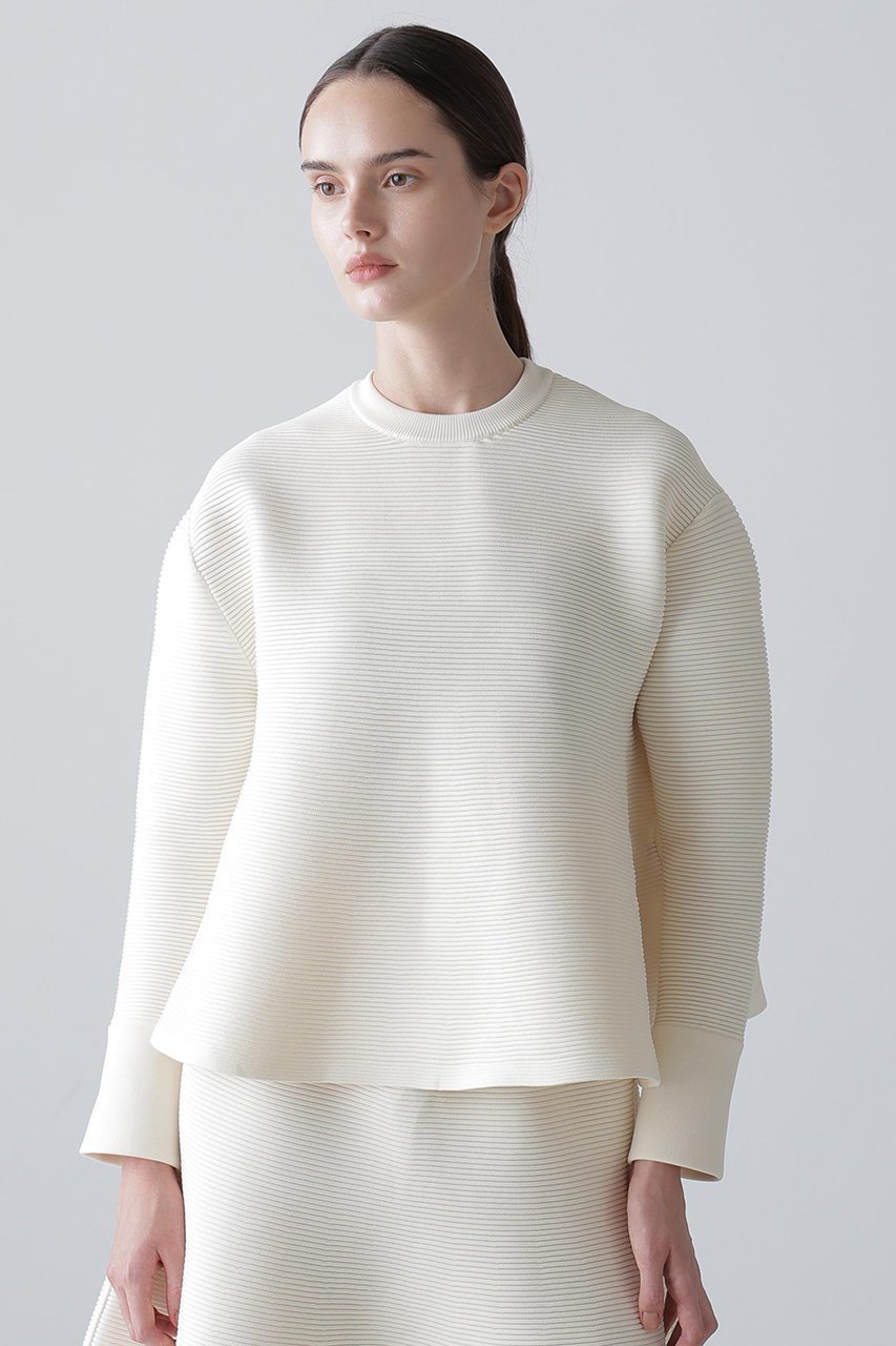 【アドーア/ADORE】のフレアニットプルオーバー 人気、トレンドファッション・服の通販 founy(ファニー) 　ファッション　Fashion　レディースファッション　Fashion for Women　トップス・カットソー　Cut & Sew Tops　ニット　Knit Tops & Sweaters　カジュアルプルオーバー・ニットトップス　Pullovers & Knit Tops / Casual Pullovers　スタンダード　Standard, Basic　フォルム　Silhouette, Form　フレア　Flare, Flared　エレガント 上品　Elegant　再入荷　Restock / Back in Stock　軽量　Lightweight, Ultra Light　other-2|ID: prp329100004775428 ipo3291000000034615439