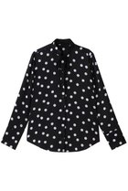 【アルアバイル/allureville】のコインドットナロータイブラウス ブラック系|ID: prp329100004775429 ipo3291000000036130282