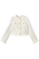 【アルアバイル/allureville】のブークレーノーカラージャケット 人気、トレンドファッション・服の通販 founy(ファニー) ファッション Fashion レディースファッション Fashion for Women アウター Coat / Outerwear Collection レディースジャケット・軽アウター Jackets ノーカラージャケット / シンプル上品コーデ Collarless Jackets コンパクト Compact, Small Size ショート Short, Short Length ジャケット Jacket, Outerwear バランス Balance, Style Balance ボトム Bottoms, Lower Wear リュクス Luxury, Elegant, High-End, Chic エレガント 上品 Elegant 新作・新入荷 New Arrivals / New In |ID:prp329100004775432