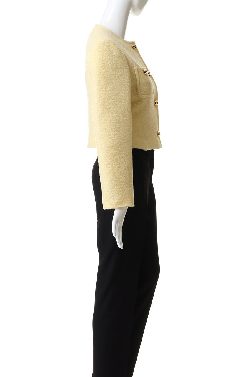 【アルアバイル/allureville】のブークレーノーカラージャケット 人気、トレンドファッション・服の通販 founy(ファニー) ファッション Fashion レディースファッション Fashion for Women アウター Coat / Outerwear Collection レディースジャケット・軽アウター Jackets ノーカラージャケット / シンプル上品コーデ Collarless Jackets コンパクト Compact, Small Size ショート Short, Short Length ジャケット Jacket, Outerwear バランス Balance, Style Balance ボトム Bottoms, Lower Wear リュクス Luxury, Elegant, High-End, Chic エレガント 上品 Elegant other-3|ID: prp329100004775432 ipo3291000000035942540