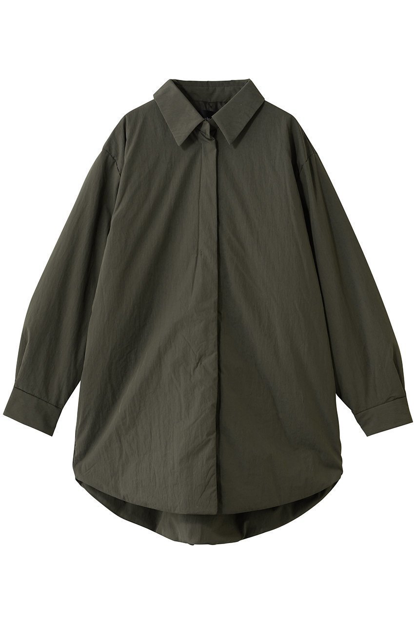 【ミズイロ インド/mizuiro ind】のワイドパディングシャツジャケット インテリア・キッズ・メンズ・レディースファッション・服の通販 founy(ファニー) 　ファッション　Fashion　レディースファッション　Fashion for Women　アウター　Coat / Outerwear Collection　レディースジャケット・軽アウター　Jackets　ジャケット　Jacket, Outerwear　タートルネック　Turtleneck, High Neck　フォルム　Silhouette, Form　ワイド　Wide, Wide Fit　A/W・秋冬　Autumn/Winter　c.gray|ID: prp329100004775433 ipo3291000000035782830