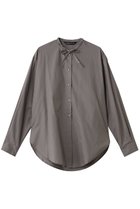 【ミズイロ インド/mizuiro ind】のリボンタイロングシャツ beige|ID: prp329100004775434 ipo3291000000034615488