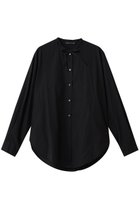 【ミズイロ インド/mizuiro ind】のリボンタイロングシャツ black|ID: prp329100004775434 ipo3291000000034615491