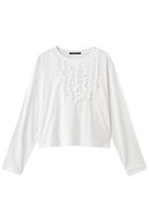 【ミズイロ インド/mizuiro ind】のフロントフリルプルオーバー 人気、トレンドファッション・服の通販 founy(ファニー) ファッション Fashion レディースファッション Fashion for Women トップス・カットソー Cut & Sew Tops シャツ・ブラウス・オフィスカジュアル Elegant Blouses & Button-Ups カジュアルプルオーバー・ニットトップス Pullovers & Knit Tops / Casual Pullovers インナー Innerwear カットソー Cut and Sewn Top シンプル Simple, Minimal スリーブ Sleeve, Long Sleeve / Short Sleeve フリル Frill, Ruffle フロント Front, Front Design ロング Long, Long-Length 新作・新入荷 New Arrivals / New In |ID:prp329100004775435