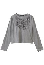 【ミズイロ インド/mizuiro ind】のフロントフリルプルオーバー c.gray|ID: prp329100004775435 ipo3291000000034615498