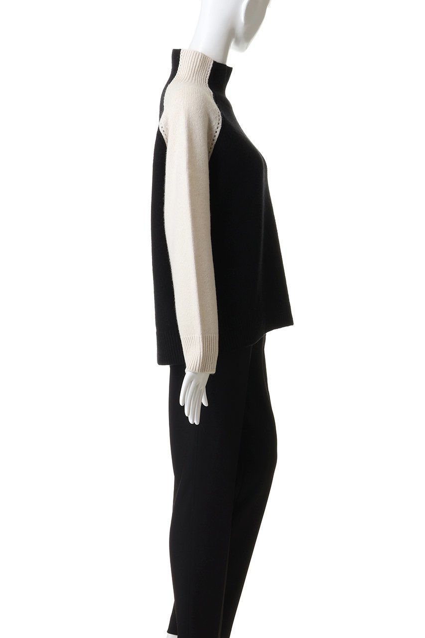 【ベイジ,/BEIGE,】のRULE(ルール)/ウールカシミヤバイカラーハイネックニット 人気、トレンドファッション・服の通販 founy(ファニー) ファッション Fashion レディースファッション Fashion for Women トップス・カットソー Cut & Sew Tops ニット Knit Tops & Sweaters カジュアルプルオーバー・ニットトップス Pullovers & Knit Tops / Casual Pullovers アイレット Eyelet Lace 新作・新入荷 New Arrivals / New In other-3|ID: prp329100004775436 ipo3291000000034615509