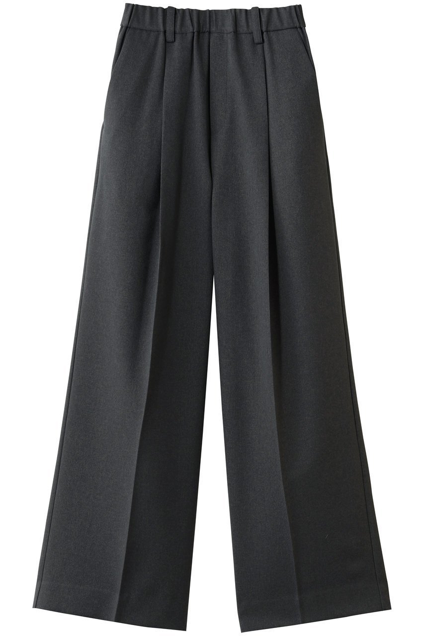 【ミディウミソリッド/MIDIUMISOLID】のstraight easy PT パンツ インテリア・キッズ・メンズ・レディースファッション・服の通販 founy(ファニー) 　ファッション　Fashion　レディースファッション　Fashion for Women　パンツ　Pants & Trousers　ストレート　Straight, Straight Cut　エレガント 上品　Elegant　定番　Standard, Basic Item　新作・新入荷　New Arrivals / New In　c.gray|ID: prp329100004775437 ipo3291000000034615515