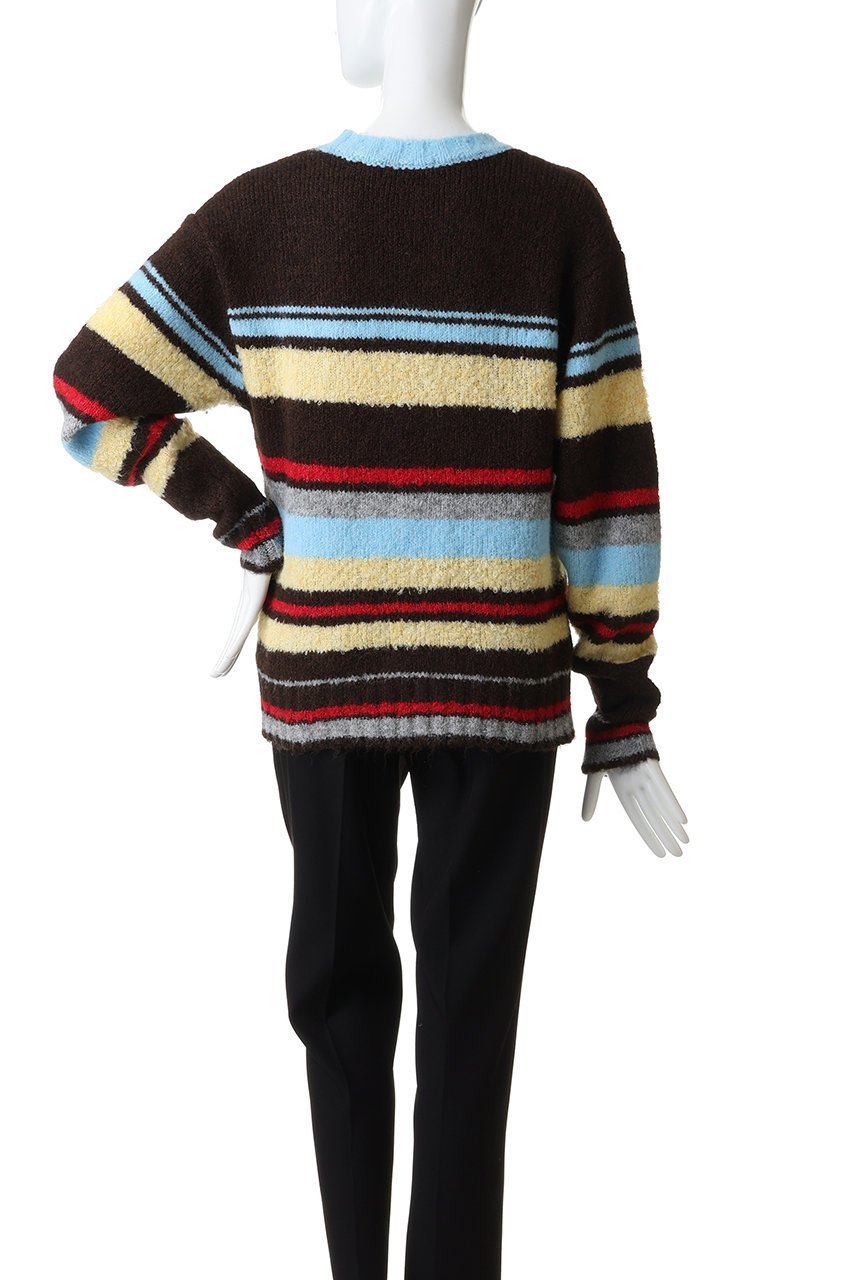 【メゾンスペシャル/MAISON SPECIAL】のMulti-border Knit Top/マルチボーダーニットトップ 人気、トレンドファッション・服の通販 founy(ファニー) ファッション Fashion レディースファッション Fashion for Women トップス・カットソー Cut & Sew Tops ニット Knit Tops & Sweaters カジュアルプルオーバー・ニットトップス Pullovers & Knit Tops / Casual Pullovers カラフル Colorful Design デニム Denim, Jeans Material トレンド Trend, Trending Now ボーダー Border, Stripe 今季 This Season, Current Season 新作・新入荷 New Arrivals / New In A/W・秋冬 Autumn/Winter other-4|ID: prp329100004775439 ipo3291000000034615535