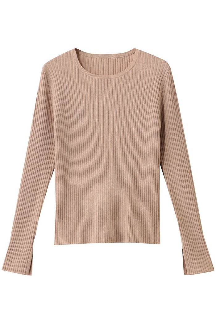 【アルアバイル/allureville】の【Loulou Willoughby】LAME RIB プルオーバー インテリア・キッズ・メンズ・レディースファッション・服の通販 founy(ファニー) https://founy.com/ ファッション Fashion レディースファッション Fashion for Women トップス・カットソー Cut & Sew Tops ニット Knit Tops & Sweaters カジュアルプルオーバー・ニットトップス Pullovers & Knit Tops / Casual Pullovers インナー Innerwear キャミワンピース Cami Dress, Slip Dress コンパクト Compact, Small Size ジャケット Jacket, Outerwear スリット Slit, Slit Detail フィット Fit, Slim Fit ベスト Vest, Waistcoat エレガント 上品 Elegant 新作・新入荷 New Arrivals / New In |ID: prp329100004775443 ipo3291000000034615563