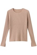 【アルアバイル/allureville】の【Loulou Willoughby】LAME RIB プルオーバー ピンク|ID:prp329100004775443