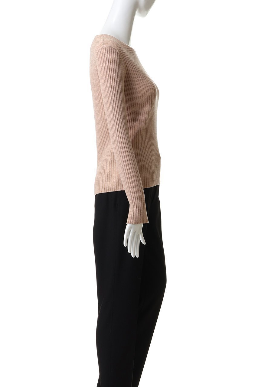 【アルアバイル/allureville】の【Loulou Willoughby】LAME RIB プルオーバー 人気、トレンドファッション・服の通販 founy(ファニー) 　ファッション　Fashion　レディースファッション　Fashion for Women　トップス・カットソー　Cut & Sew Tops　ニット　Knit Tops & Sweaters　カジュアルプルオーバー・ニットトップス　Pullovers & Knit Tops / Casual Pullovers　インナー　Innerwear　キャミワンピース　Cami Dress, Slip Dress　コンパクト　Compact, Small Size　ジャケット　Jacket, Outerwear　スリット　Slit, Slit Detail　フィット　Fit, Slim Fit　ベスト　Vest, Waistcoat　エレガント 上品　Elegant　新作・新入荷　New Arrivals / New In　other-3|ID: prp329100004775443 ipo3291000000034615568