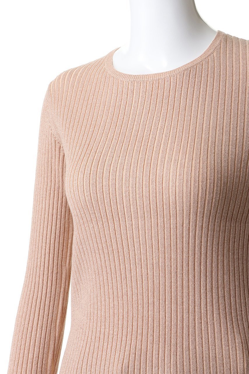 【アルアバイル/allureville】の【Loulou Willoughby】LAME RIB プルオーバー 人気、トレンドファッション・服の通販 founy(ファニー) 　ファッション　Fashion　レディースファッション　Fashion for Women　トップス・カットソー　Cut & Sew Tops　ニット　Knit Tops & Sweaters　カジュアルプルオーバー・ニットトップス　Pullovers & Knit Tops / Casual Pullovers　インナー　Innerwear　キャミワンピース　Cami Dress, Slip Dress　コンパクト　Compact, Small Size　ジャケット　Jacket, Outerwear　スリット　Slit, Slit Detail　フィット　Fit, Slim Fit　ベスト　Vest, Waistcoat　エレガント 上品　Elegant　新作・新入荷　New Arrivals / New In　other-5|ID: prp329100004775443 ipo3291000000034615570