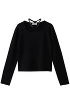 【ジェイドット/j.】のリュクスメリノ 2WAYビジューネックセーター 人気、トレンドファッション・服の通販 founy(ファニー) ファッション Fashion レディースファッション Fashion for Women トップス・カットソー Cut & Sew Tops ニット Knit Tops & Sweaters カジュアルプルオーバー・ニットトップス Pullovers & Knit Tops / Casual Pullovers シンプル Simple, Minimal スクエア Square, Square Shape ストーン Stone, Gem-Like セーター Sweater, Knitwear デコルテ Décolleté, Neckline ビジュー Bijou, Jewel-like Accent フィット Fit, Slim Fit ボトム Bottoms, Lower Wear ラップ Wrap, Wrap Design 新作・新入荷 New Arrivals / New In thumbnail ブラック|ID: prp329100004775449 ipo3291000000034615611