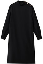 【ジェイドット/j.】のウールギャバ ハイネックワンピース ブラック|ID: prp329100004775450 ipo3291000000034615618