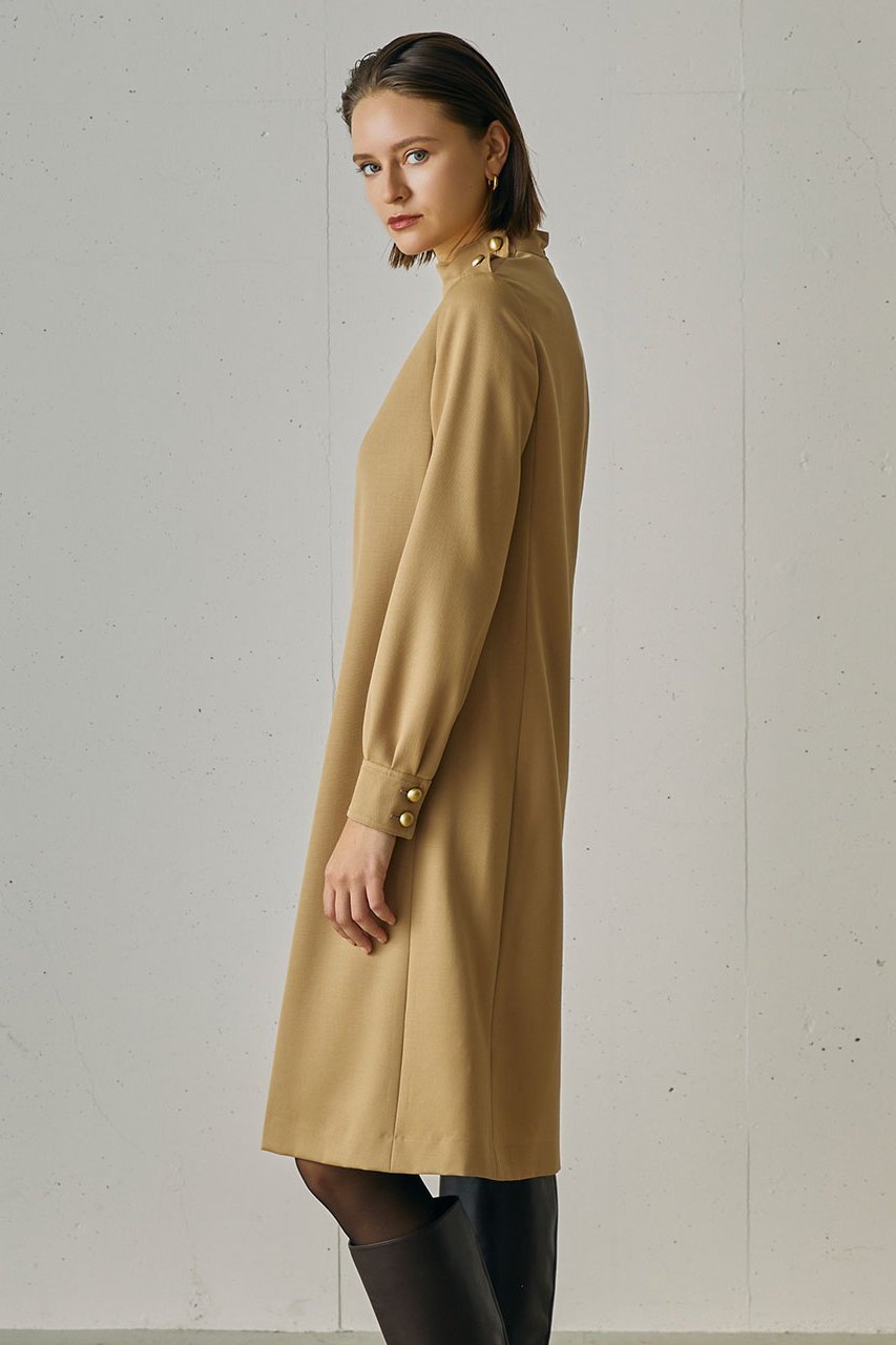 【ジェイドット/j.】のウールギャバ ハイネックワンピース 人気、トレンドファッション・服の通販 founy(ファニー) ファッション Fashion レディースファッション Fashion for Women ワンピース Dresses チュニック Tunic Tops & Dresses カフス Cuff Design ショルダー Shoulder, Shoulder Strap ジュエリー Jewelry, Accessories チュニック Tunic, Long Top ハイネック High Neck, Mock Neck ロング Long, Long-Length エレガント 上品 Elegant 再入荷 Restock / Back in Stock other-7|ID: prp329100004775450 ipo3291000000034674063