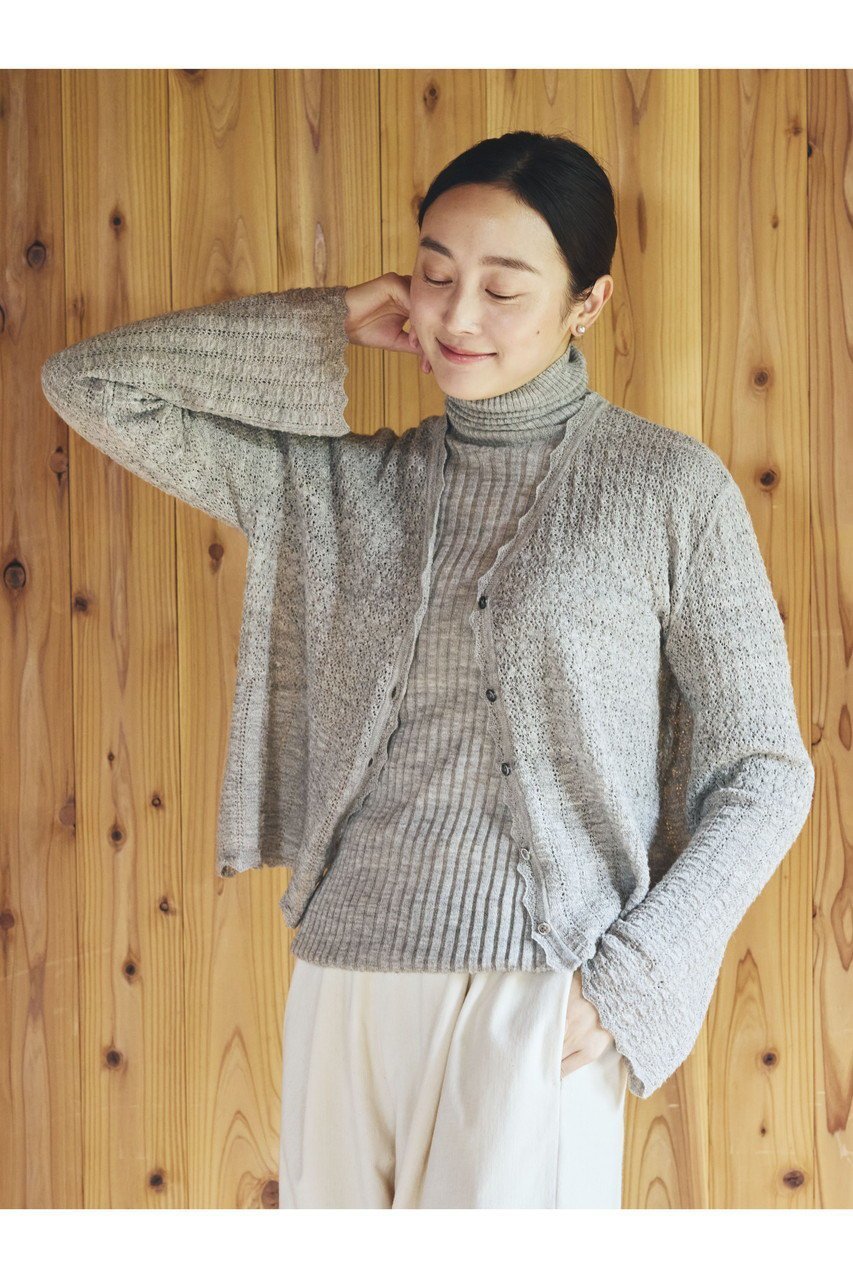 【プリスティン/PRISTINE】のアルパカレーシーニットカーディガン 人気、トレンドファッション・服の通販 founy(ファニー) ファッション Fashion レディースファッション Fashion for Women トップス・カットソー Cut & Sew Tops ニット Knit Tops & Sweaters カーディガン・羽織り Layered Style Cardigans カーディガン Cardigan, Knitwear スカラップ Scallop, Scalloped Edge フェミニン Feminine, Girly レーシー Lacy, Lace-Like A/W・秋冬 Autumn/Winter other-7|ID: prp329100004775454 ipo3291000000036503420