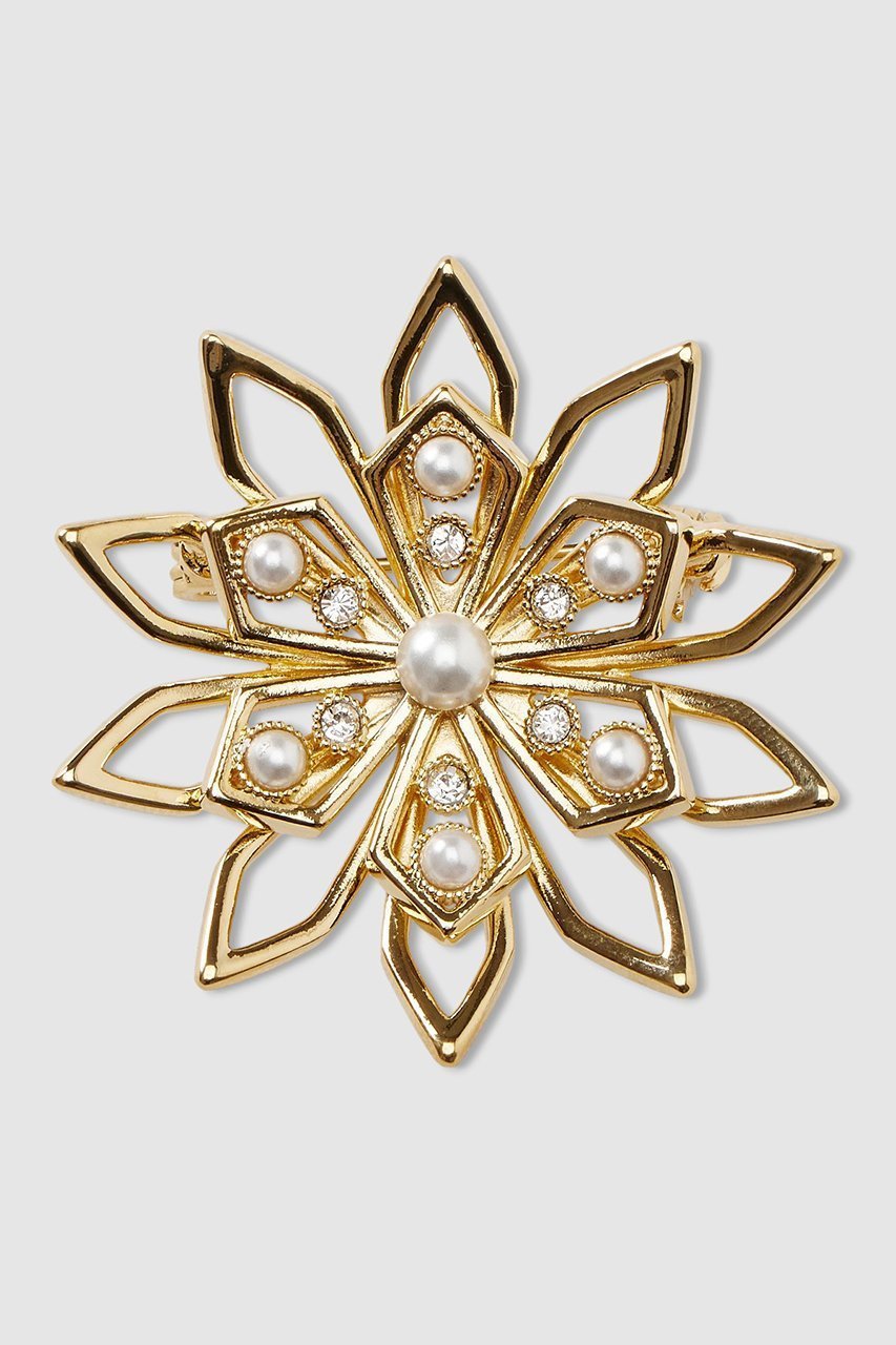 【アナイ/ANAYI】の【Eternal Line 2026】フラワーモチーフブローチ 人気、トレンドファッション・服の通販 founy(ファニー) 　ファッション　Fashion　レディースファッション　Fashion for Women　2025年　2025　2025-2026秋冬・A/W　Autumn/Winter 2025–26 AW25–26　オケージョン　Occasion Wear　ガラス　Glass, Glassware　ジャケット　Jacket, Outerwear　セレモニー　Ceremony　パーティ　Party, Party Style　パール　Pearl, Pearl Accent　フラワー　Flower, Floral　ブローチ　Brooch, Pin Brooch　モチーフ　Motif, Design Theme　ワーク　Workwear, Utility Style　エレガント 上品　Elegant　A/W・秋冬　Autumn/Winter　 other-1|ID: prp329100004776476 ipo3291000000034626951