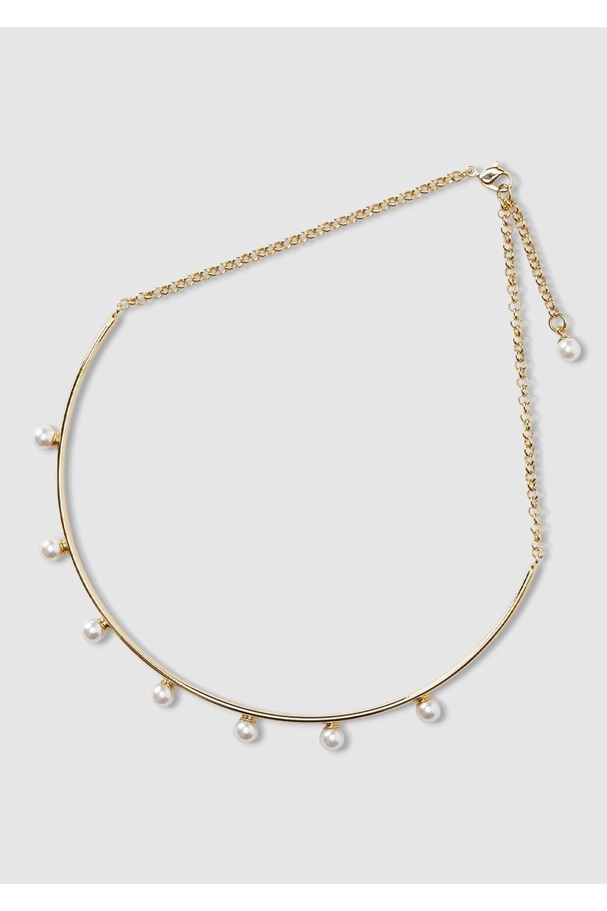 【アナイ/ANAYI】の【Eternal Line 2026】パールプレートチョーカーネックレス インテリア・キッズ・メンズ・レディースファッション・服の通販 founy(ファニー) 　ファッション　Fashion　レディースファッション　Fashion for Women　ジュエリー　Jewelry　ネックレス　Necklaces & Pendants　2026年　2026　オケージョン　Occasion Wear　チェーン　Chain, Chain Strap　ネックレス　Necklace, Pendant Necklace　バランス　Balance, Style Balance　パール　Pearl, Pearl Accent　プレート　Plate, Dish　モダン　Modern, Contemporary　エレガント 上品　Elegant　夏　Summer　春　Spring　S/S・春夏　SS, Spring/Summer, Warm Season　ゴールド|ID: prp329100004776483 ipo3291000000036184738