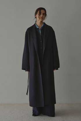【エトレトウキョウ/ETRE TOKYO】 メルトンロングリバーコート人気、トレンドファッション・服の通販 founy(ファニー) ファッション Fashion レディースファッション Fashion for Women アウター Coat / Outerwear Collection コート・ロングコート・ピーコート Long Coats, Peacoats & More シンプル Simple, Minimal ベーシック Basic, Essential メルトン Melton, Heavy Wool ロング Long, Long-Length 新作・新入荷 New Arrivals / New In |ID:prp329100004776492