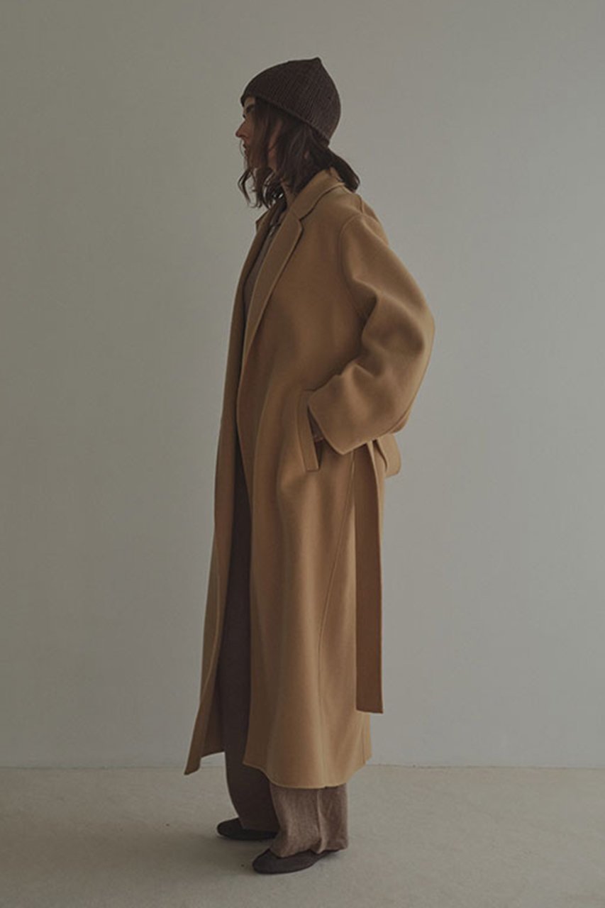 【エトレトウキョウ/ETRE TOKYO】のメルトンロングリバーコート 人気、トレンドファッション・服の通販 founy(ファニー) 　ファッション　Fashion　レディースファッション　Fashion for Women　アウター　Coat / Outerwear Collection　コート・ロングコート・ピーコート　Long Coats, Peacoats & More　シンプル　Simple, Minimal　ベーシック　Basic, Essential　メルトン　Melton, Heavy Wool　ロング　Long, Long-Length　新作・新入荷　New Arrivals / New In　other-2|ID: prp329100004776492 ipo3291000000034627074