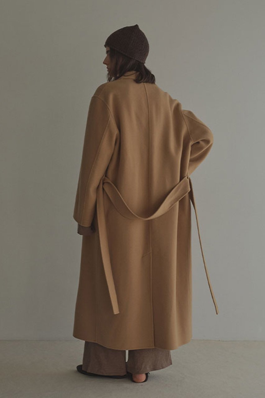 【エトレトウキョウ/ETRE TOKYO】のメルトンロングリバーコート 人気、トレンドファッション・服の通販 founy(ファニー) 　ファッション　Fashion　レディースファッション　Fashion for Women　アウター　Coat / Outerwear Collection　コート・ロングコート・ピーコート　Long Coats, Peacoats & More　シンプル　Simple, Minimal　ベーシック　Basic, Essential　メルトン　Melton, Heavy Wool　ロング　Long, Long-Length　新作・新入荷　New Arrivals / New In　other-3|ID: prp329100004776492 ipo3291000000034627075