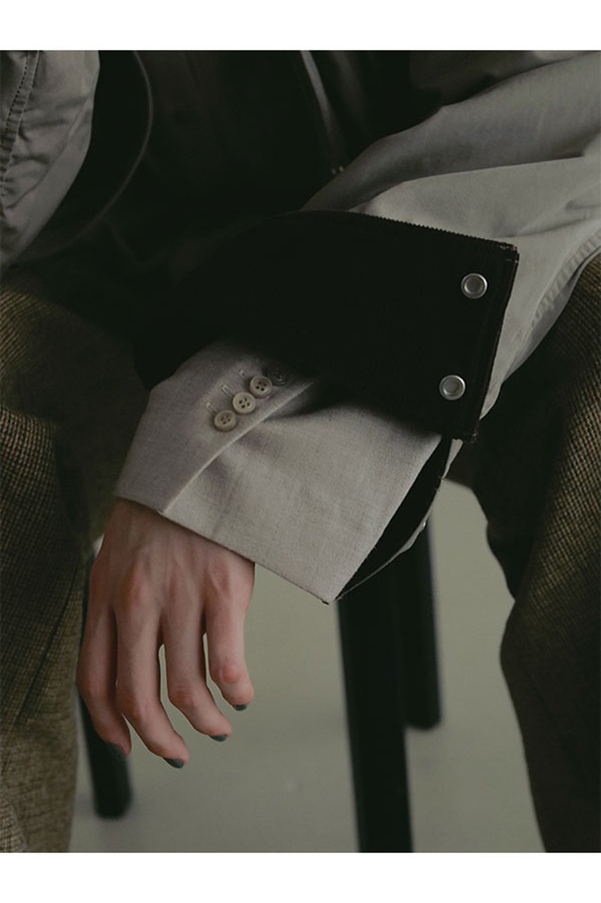 【エトレトウキョウ/ETRE TOKYO】のコンビネックワークブルゾン 人気、トレンドファッション・服の通販 founy(ファニー) 　ファッション　Fashion　レディースファッション　Fashion for Women　アウター　Coat / Outerwear Collection　レディースジャケット・軽アウター　Jackets　ブルゾンジャケット・スポーティアウター　Blouson Jackets　インナー　Innerwear　コーデュロイ　Corduroy, Cord Fabric　ジャケット　Jacket, Outerwear　ツイル　Twist, Twisted Detail　デニム　Denim, Jeans Material　パッチ　Patch, Appliqué　フロント　Front, Front Design　ブルゾン　Blouson, Bomber Jacket　ベーシック　Basic, Essential　ボックス　Boxy, Box Shape　ポケット　Pocket, Pocket Detail　ミックス　Mix, Mixed Style　ミドル　Middle Length, Mid Height　ワーク　Workwear, Utility Style　おすすめ　Recommended / Our Picks　エレガント 上品　Elegant　新作・新入荷　New Arrivals / New In　other-5|ID: prp329100004776493 ipo3291000000034627084