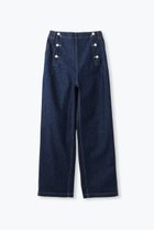 【レリル/lelill】のMARINE PANTS 人気、トレンドファッション・服の通販 founy(ファニー) ファッション Fashion レディースファッション Fashion for Women パンツ Pants & Trousers デニム Denim, Jeans Material 新作・新入荷 New Arrivals / New In thumbnail ブルー|ID: prp329100004776494 ipo3291000000034627090