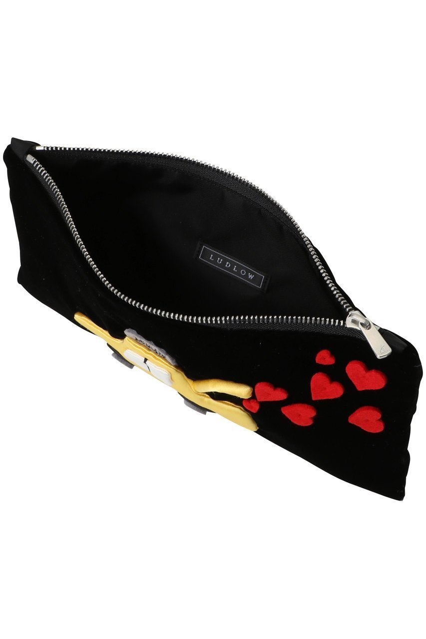 【ラドロー/LUDLOW】のFlat pouch M(Taxi) 人気、トレンドファッション・服の通販 founy(ファニー) 　ファッション　Fashion　レディースファッション　Fashion for Women　ポーチ&ミニバッグ　Pouches & Mini Bags　フォルム　Silhouette, Form　フラット　Flat, Flat Shoes　ベルベット　Velvet, Velvety　ポーチ　Pouch, Small Case　モチーフ　Motif, Design Theme　新作・新入荷　New Arrivals / New In　other-2|ID: prp329100004776498 ipo3291000000034627125