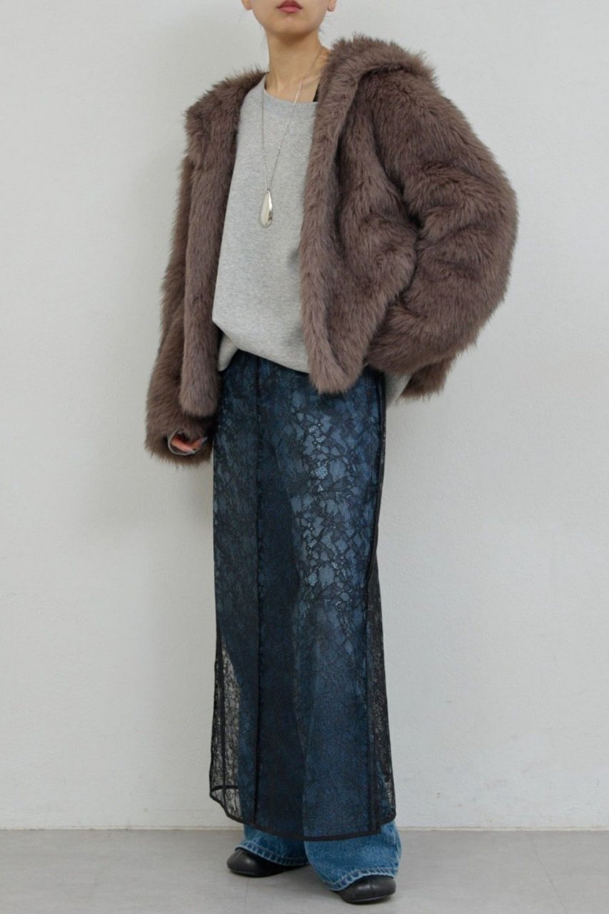 【ガリャルダガランテ/GALLARDAGALANTE】のレースワンピース 人気、トレンドファッション・服の通販 founy(ファニー) 　ファッション　Fashion　レディースファッション　Fashion for Women　ワンピース　Dresses　チュニック　Tunic Tops & Dresses　オケージョン　Occasion Wear　スウェット / スエット　Sweatshirt, Sweatwear　チュニック　Tunic, Long Top　レース　Lace, Lace Fabric　ロング　Long, Long-Length　エレガント 上品　Elegant　新作・新入荷　New Arrivals / New In　other-3|ID: prp329100004776507 ipo3291000000034627189