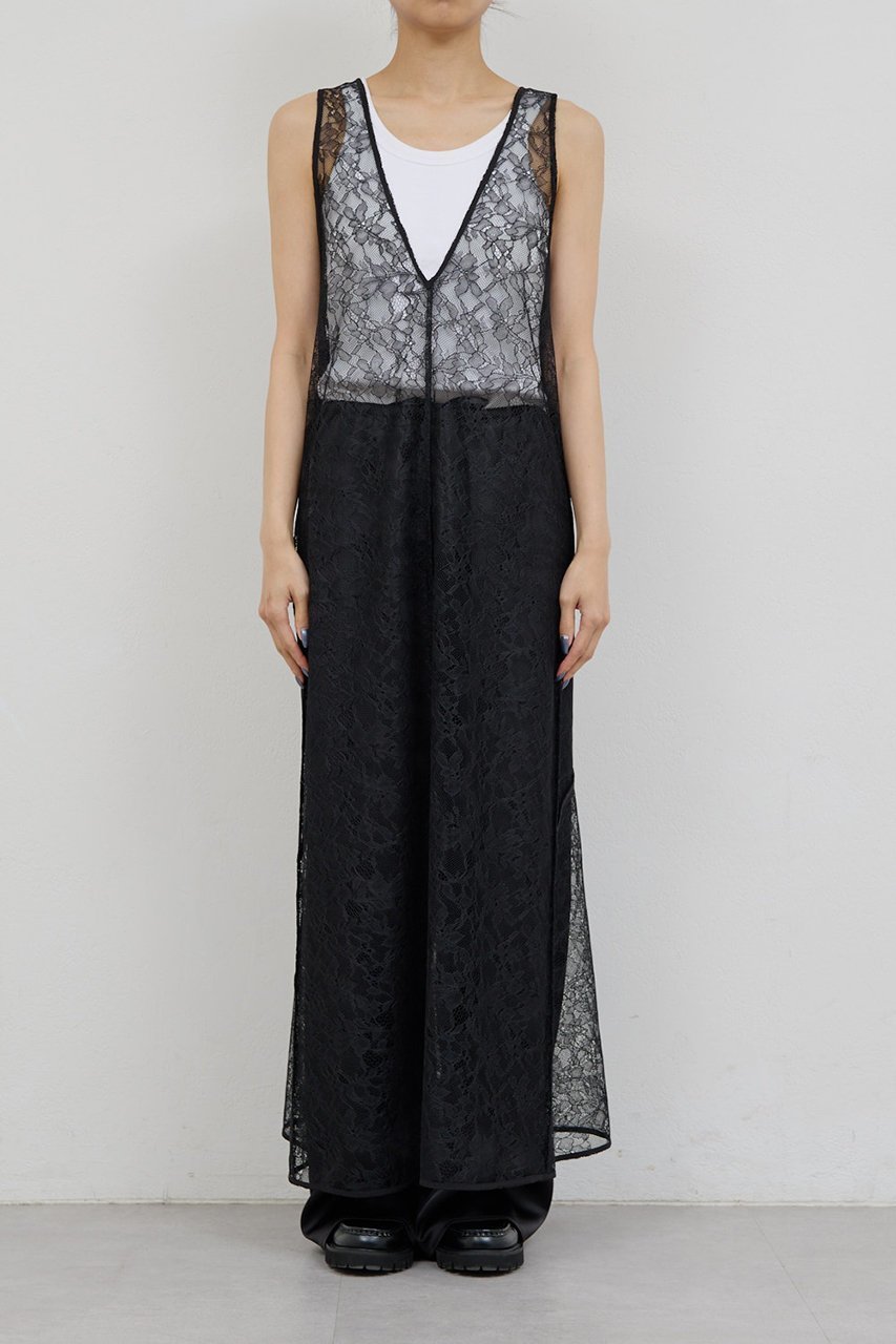 【ガリャルダガランテ/GALLARDAGALANTE】のレースワンピース 人気、トレンドファッション・服の通販 founy(ファニー) 　ファッション　Fashion　レディースファッション　Fashion for Women　ワンピース　Dresses　チュニック　Tunic Tops & Dresses　オケージョン　Occasion Wear　スウェット / スエット　Sweatshirt, Sweatwear　チュニック　Tunic, Long Top　レース　Lace, Lace Fabric　ロング　Long, Long-Length　エレガント 上品　Elegant　新作・新入荷　New Arrivals / New In　other-5|ID: prp329100004776507 ipo3291000000034627192